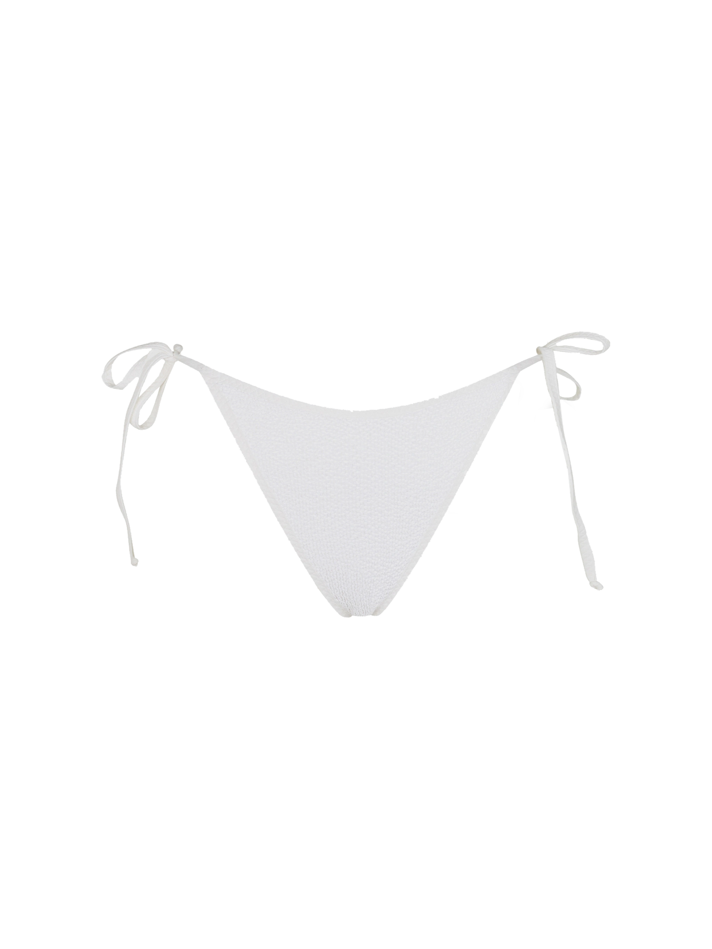 Woman crinkle white swim briefs - MC2 Saint Barth