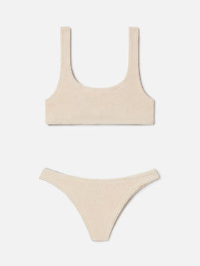 Bikini Naima Naomi crinkle beige