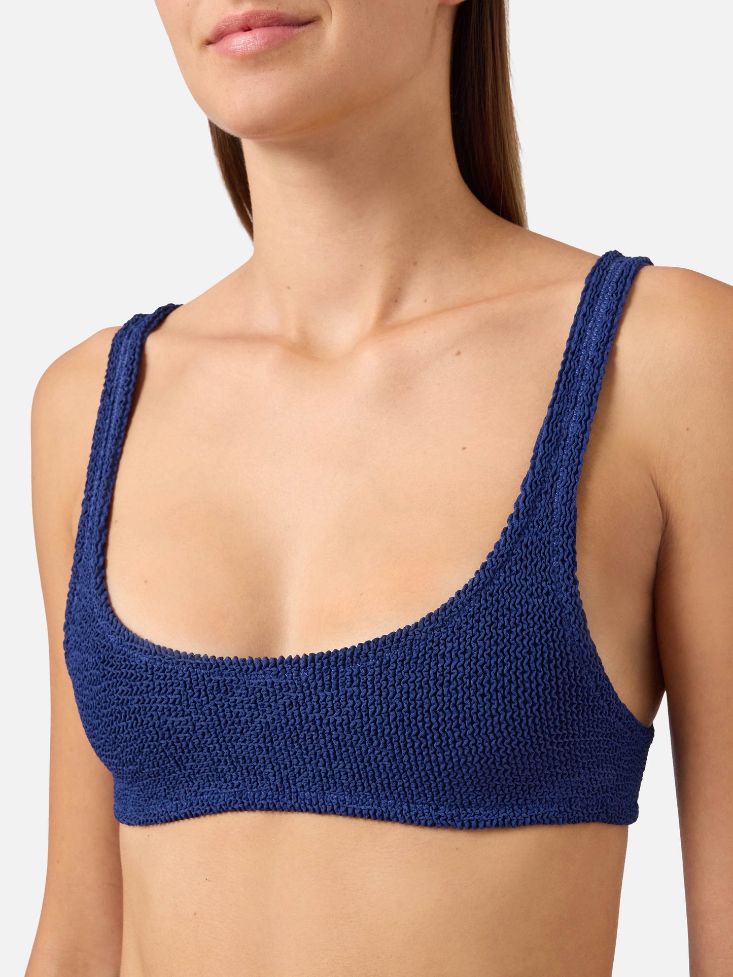 Bikini crinkle azul marino Naima Elise 