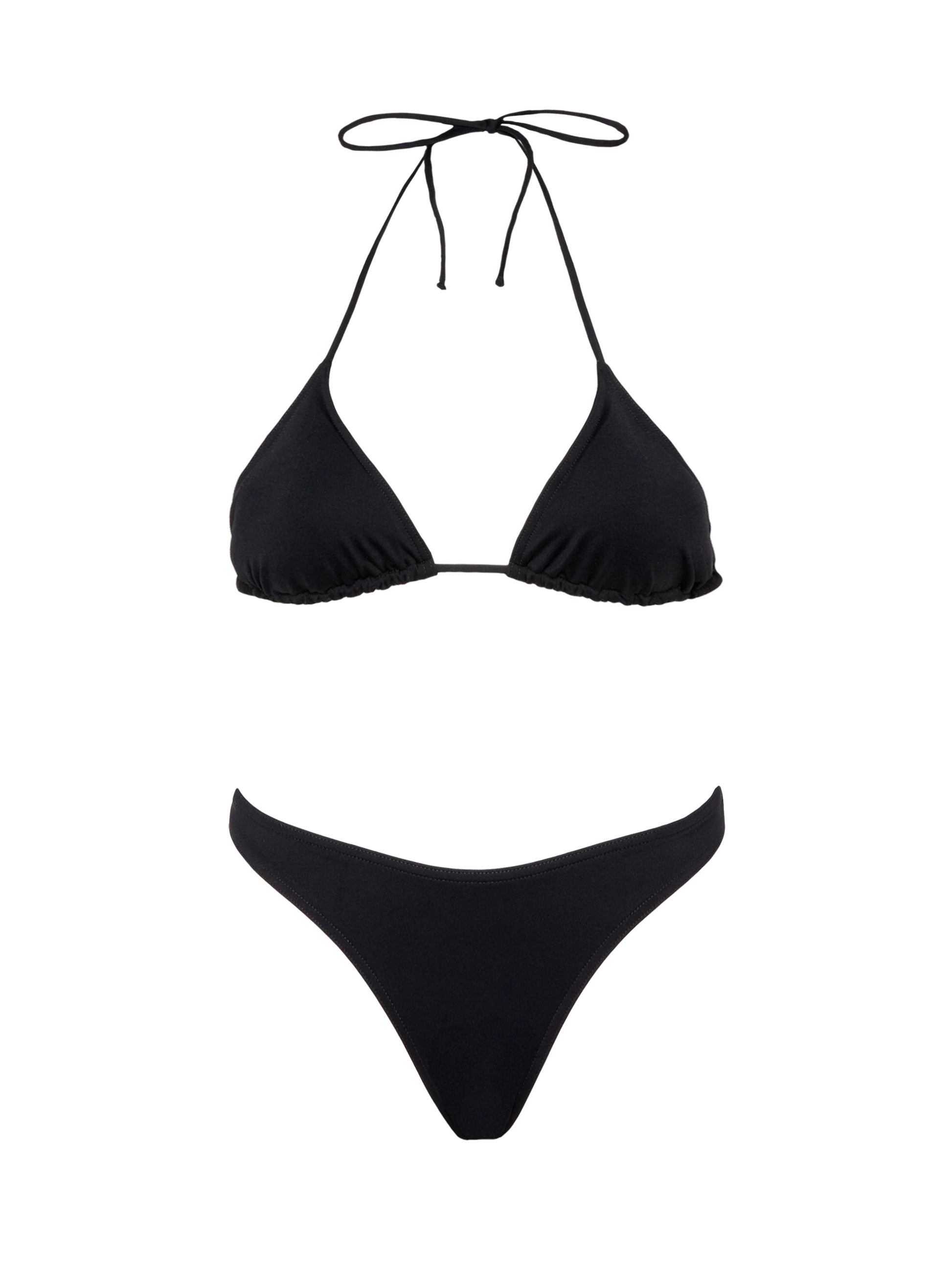 Triangle bikini Leah Naomi in black - MC2 Saint Barth