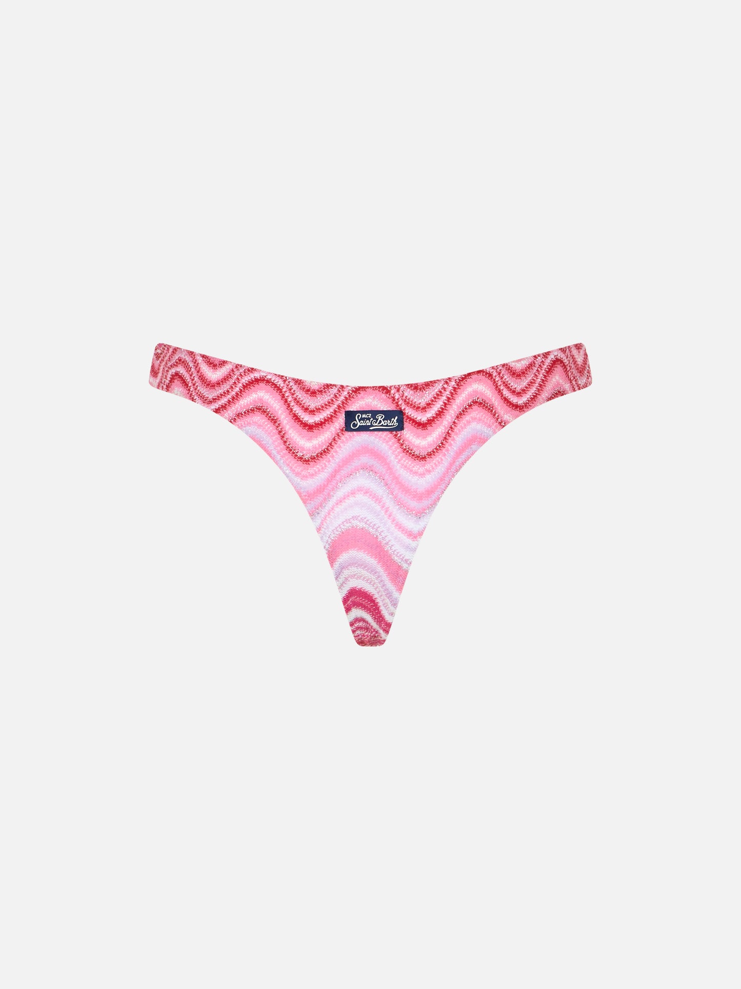 Damen-Bikinihose Naomi aus Raschelstrick mit cheeky Passform 