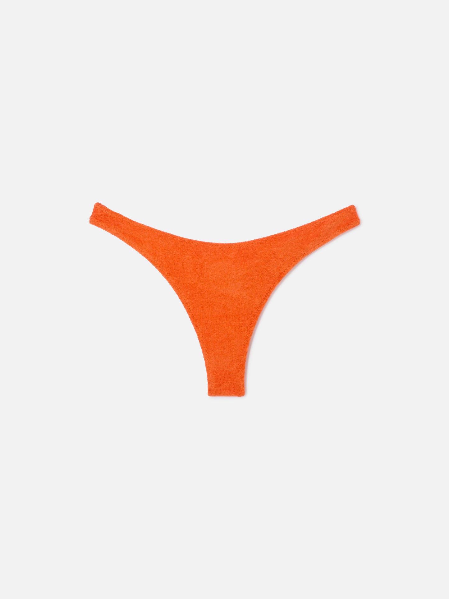 Bas de bikini cheeky en éponge Orange Naomi 