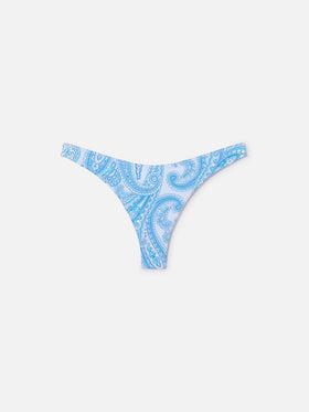 Naomi paisley print cheeky swim briefs
