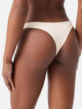 Bas de bikini Naomi cheeky Animalier à strass 