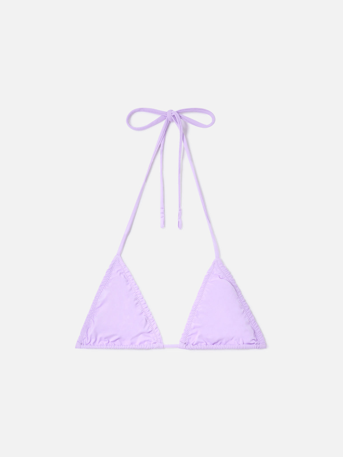 Nilly lilac triangle swimsuit top
