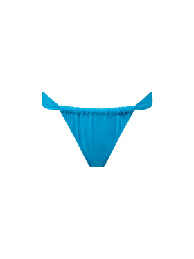 Woman turquoise cheekiest swim briefs Noelle - MC2 Saint Barth