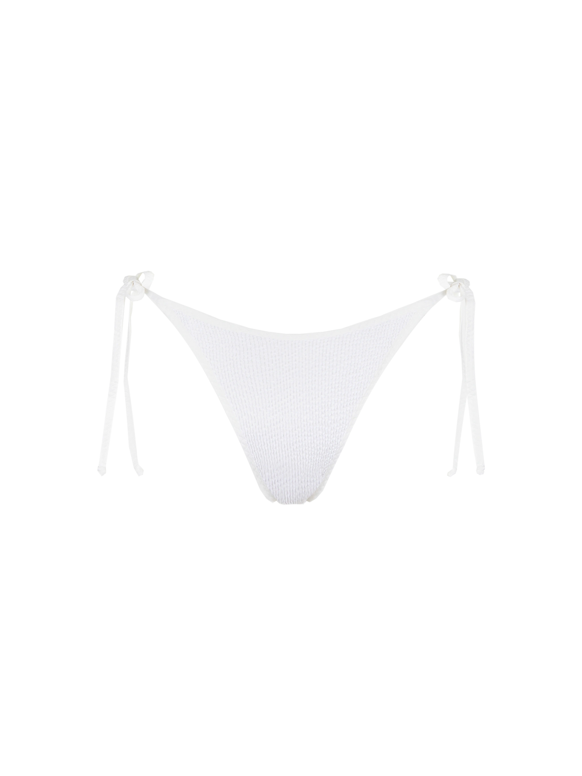 Woman crinkle cheeky swim briefs - MC2 Saint Barth
