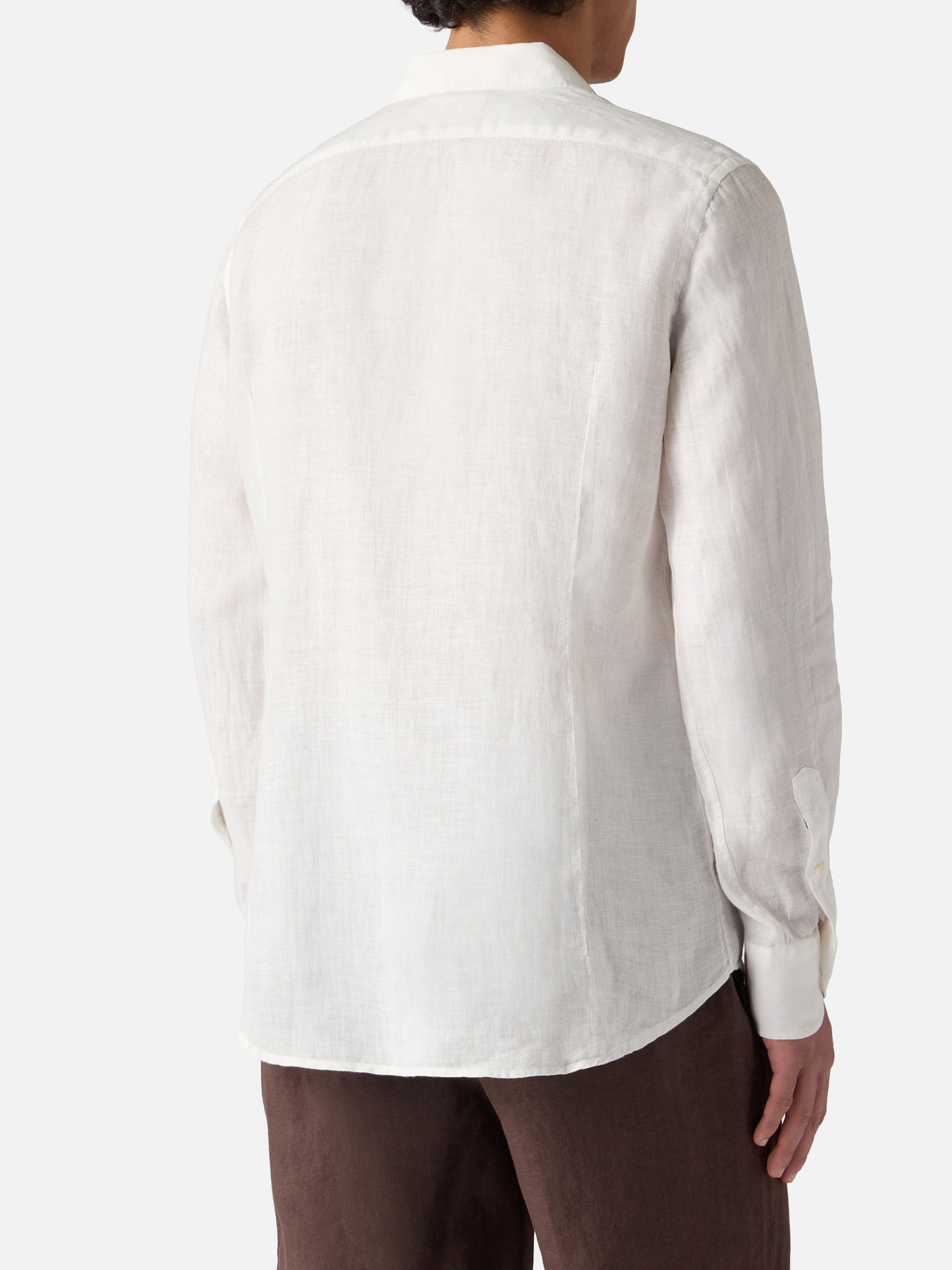 Pamplona linen shirt in white