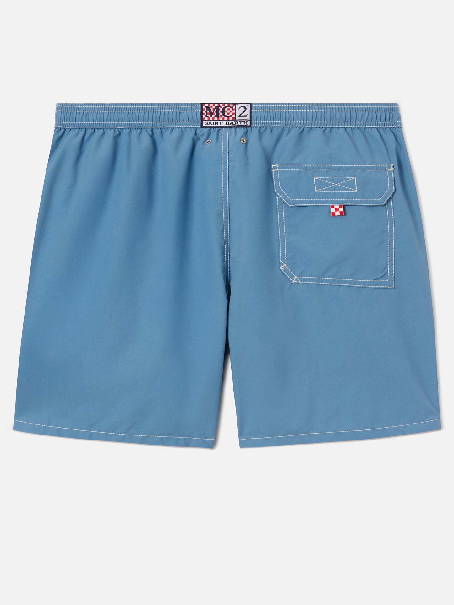 Patmos classic swim shorts in dusty blue