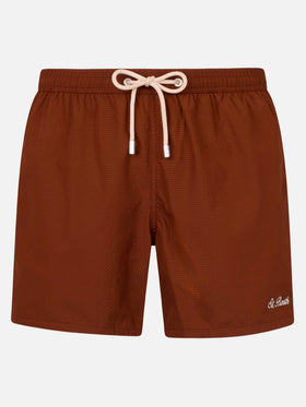 Seersucker classic light swim shorts Patmos