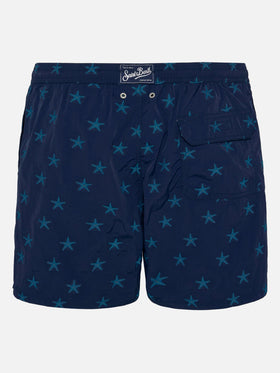 Costume mare  Patmos The Riviera con jacquard stelle marine