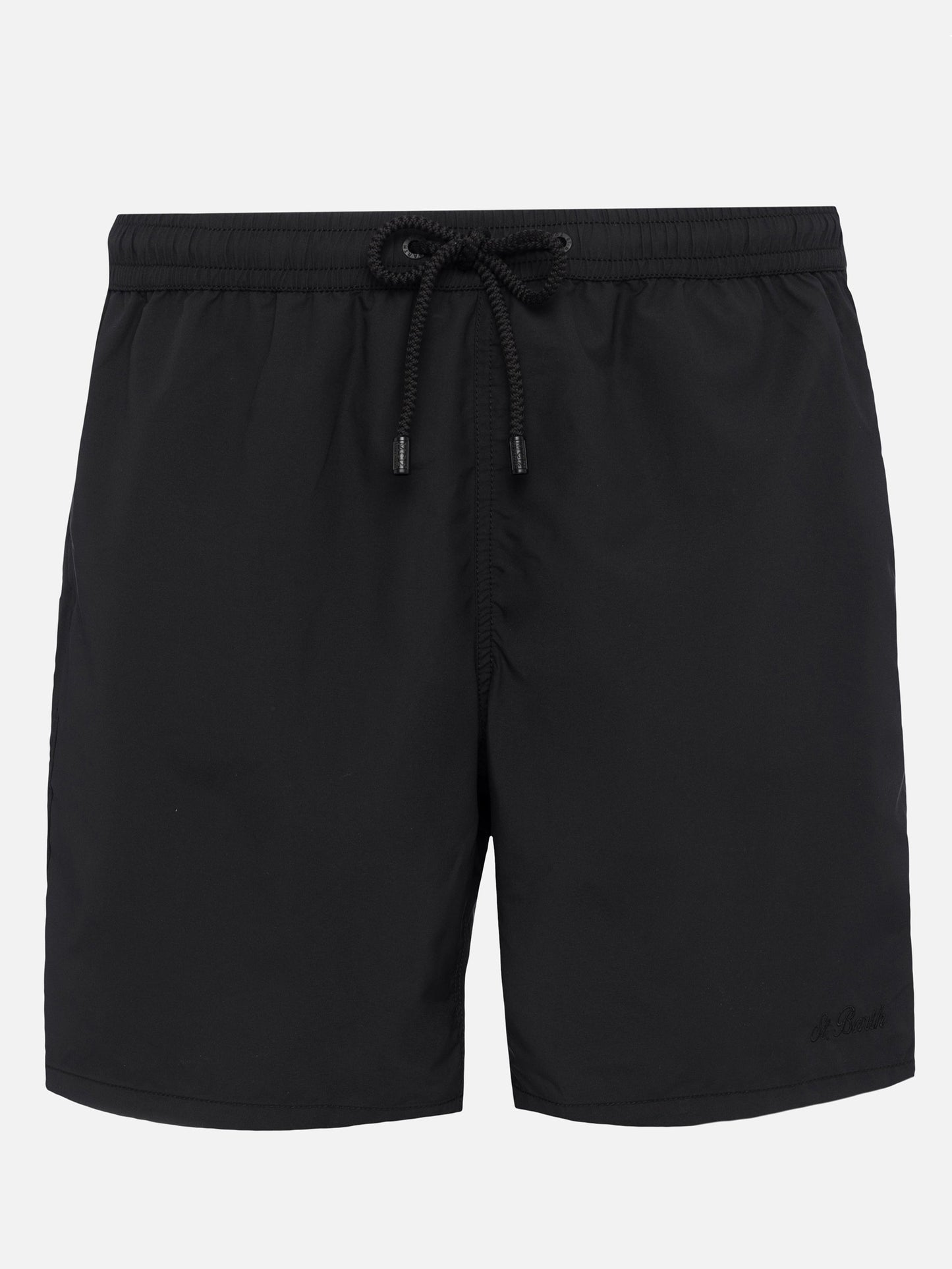 Schwarze lange Badeshorts Patmos