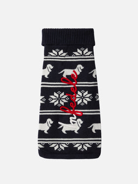 Maglioncino per cani con ricamo Infedele