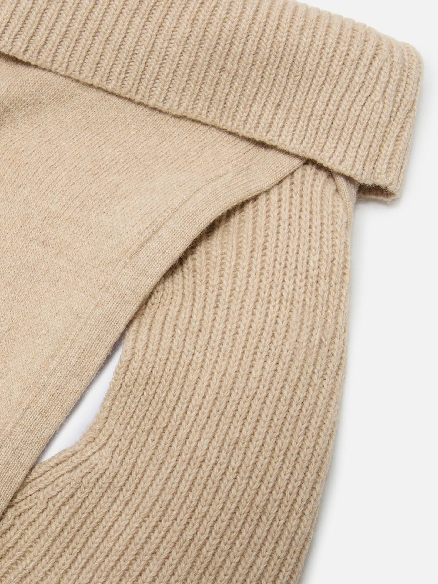 Dog sweater with Abbaio ma non mordo embroidery