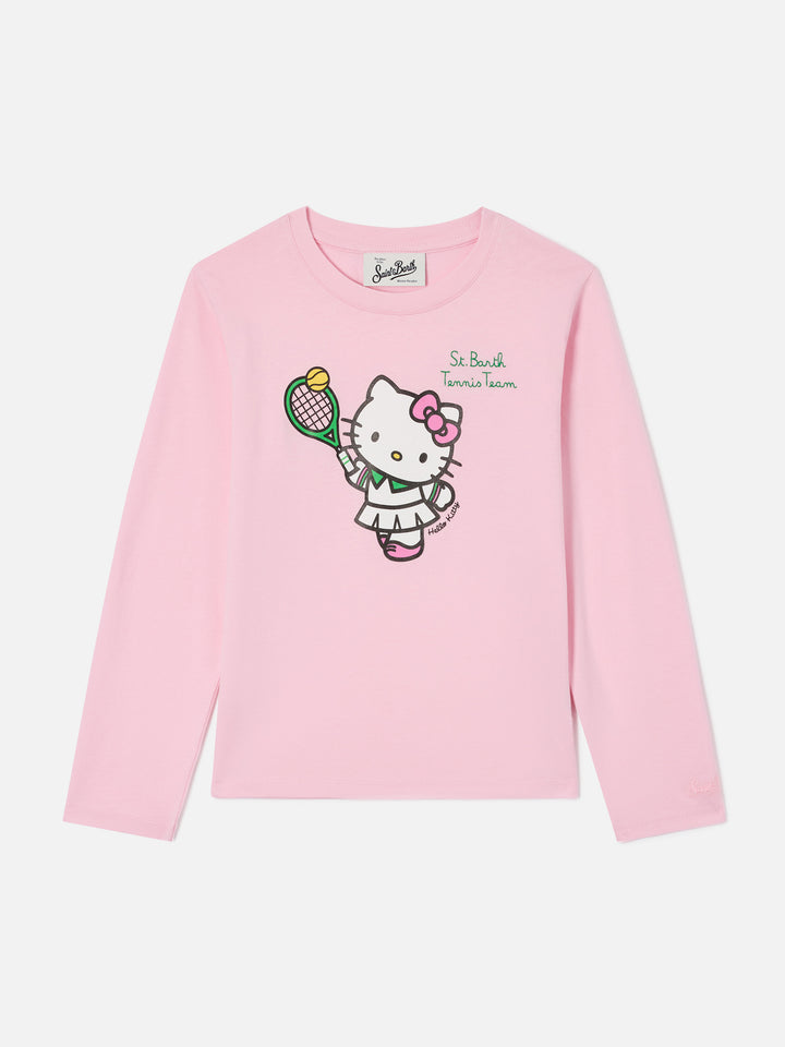 Camiseta Penny en rosa con estampado Hello Kitty Tennis Team 