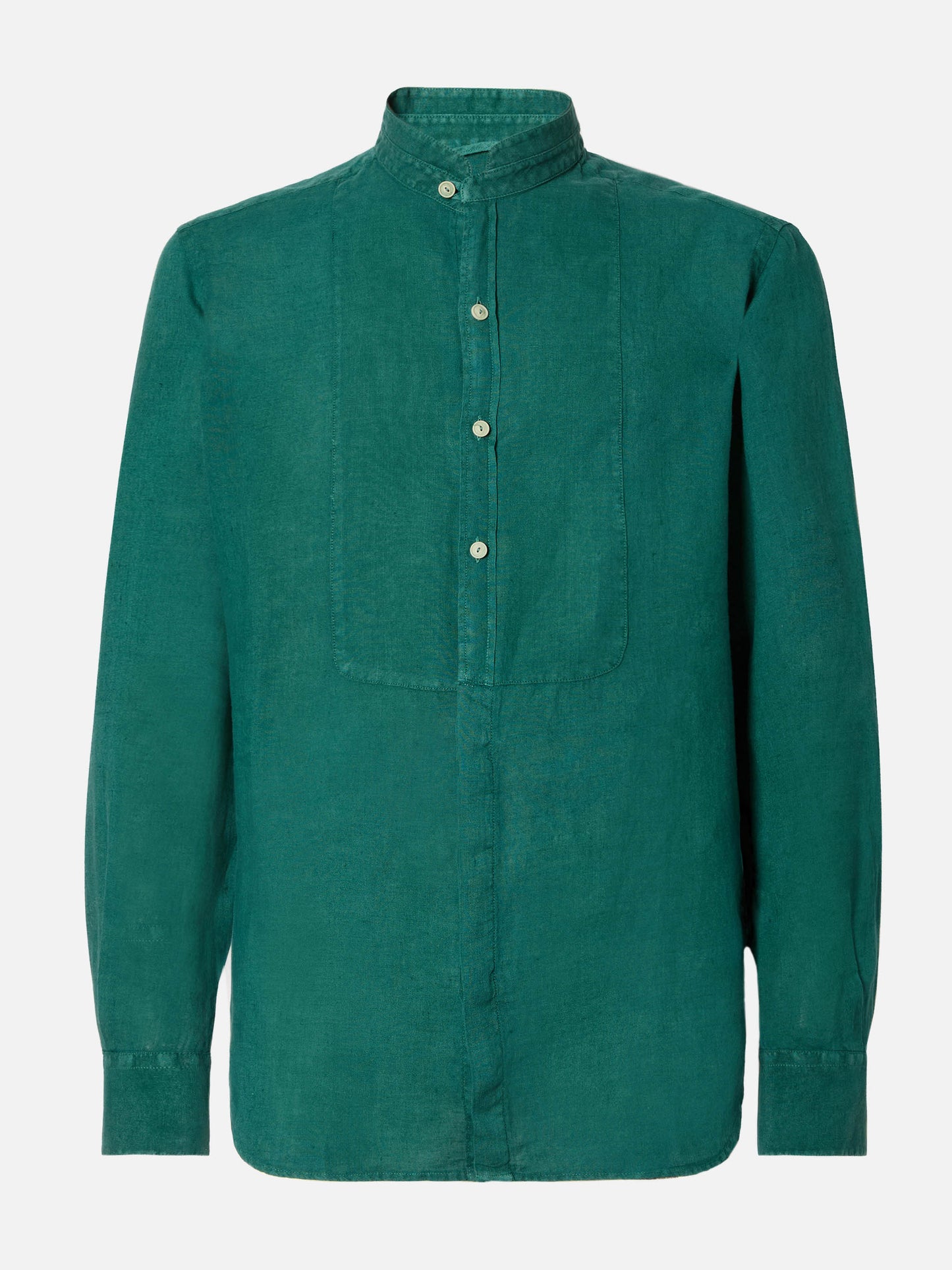 Pierre shirt in green linen