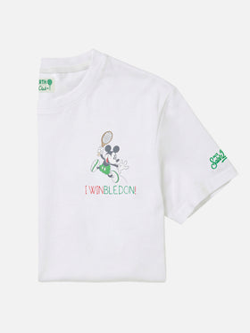 T-shirt Portofino blanc avec broderie I Winbledon | Édition spéciale 