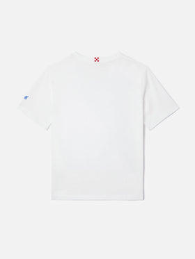 Camiseta Portofino Jr con bordado Just Keep Swimming! 