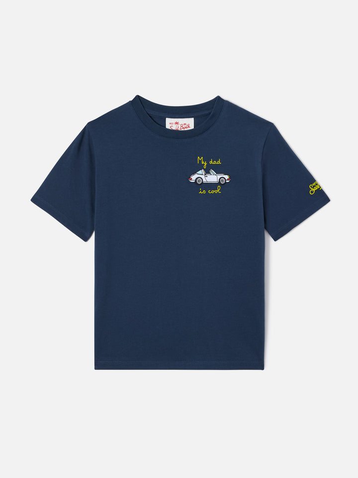 Portofino Jr t-shirt with My Dad Is Cool embroidery | Special Edition