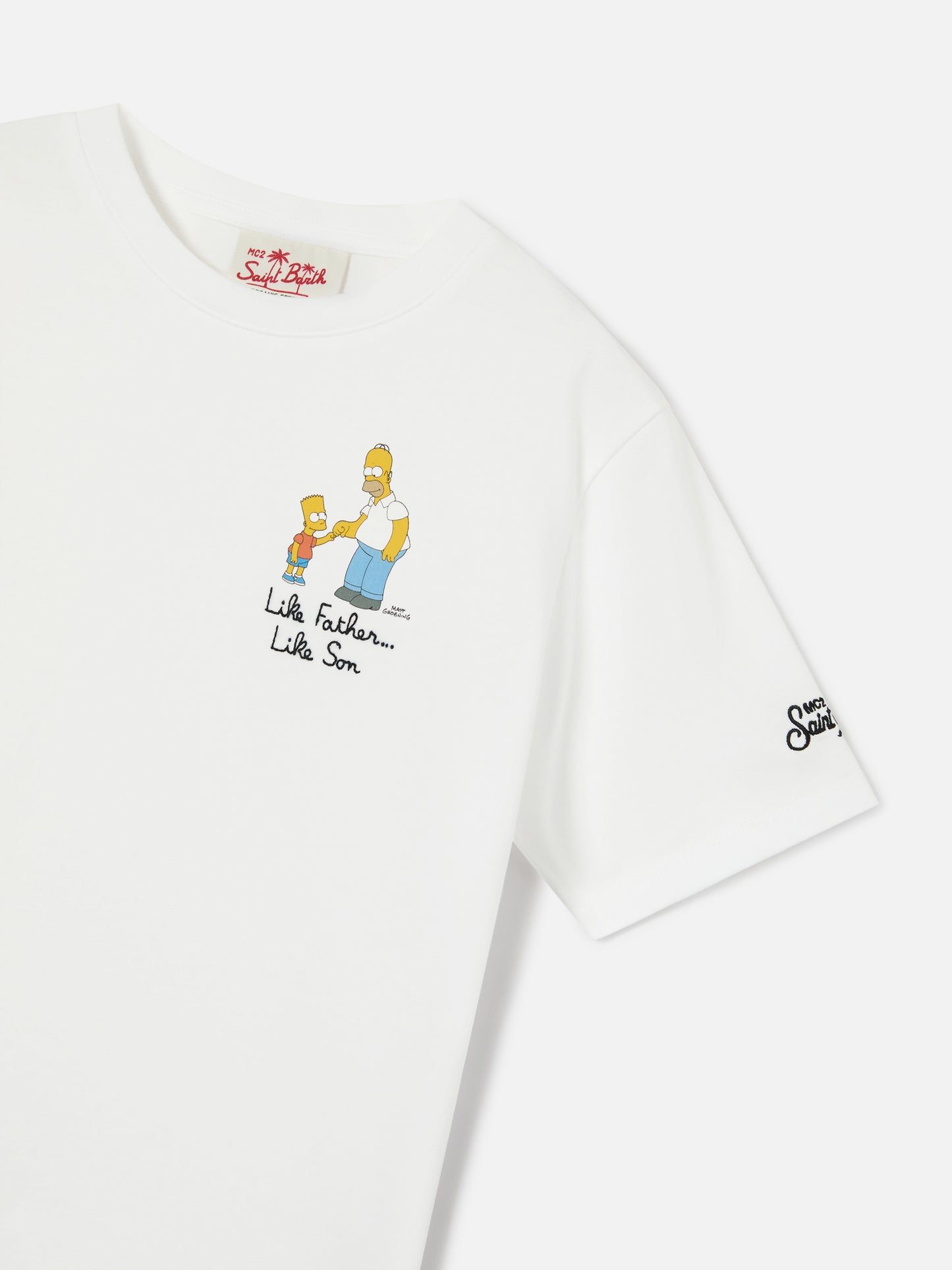 Portofino Jr t-shirt with Like Father Like Son embroidery | Special Edition