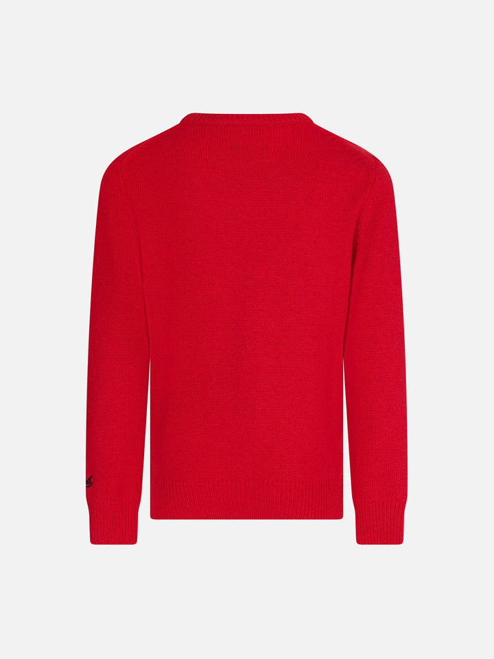 Girl crewneck sweater with Snoopy print | SNOOPY PEANUTS™ SPECIAL EDITION