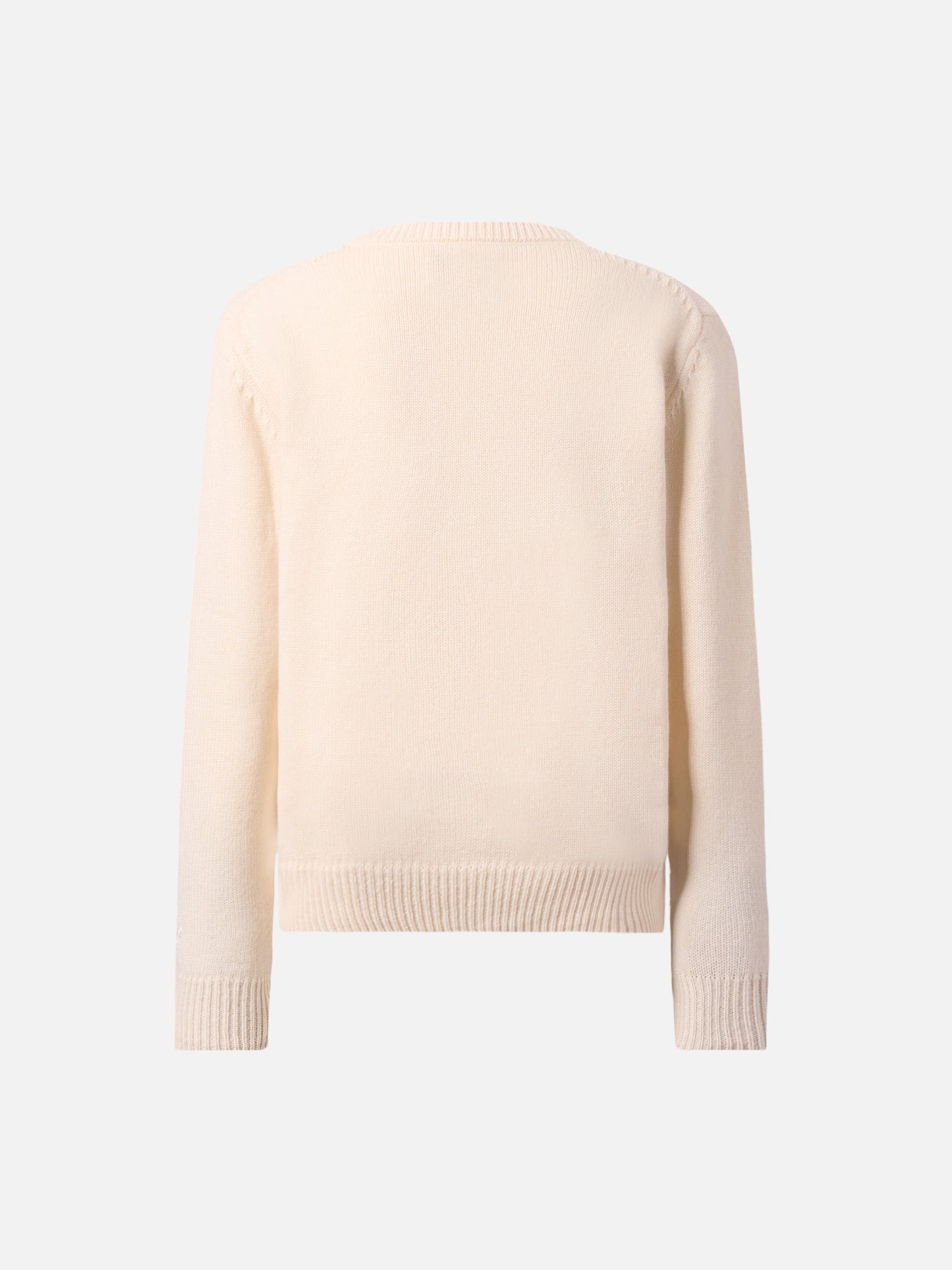 Princess cashmere-blend sweater with Splendida Splendente lurex jacquard