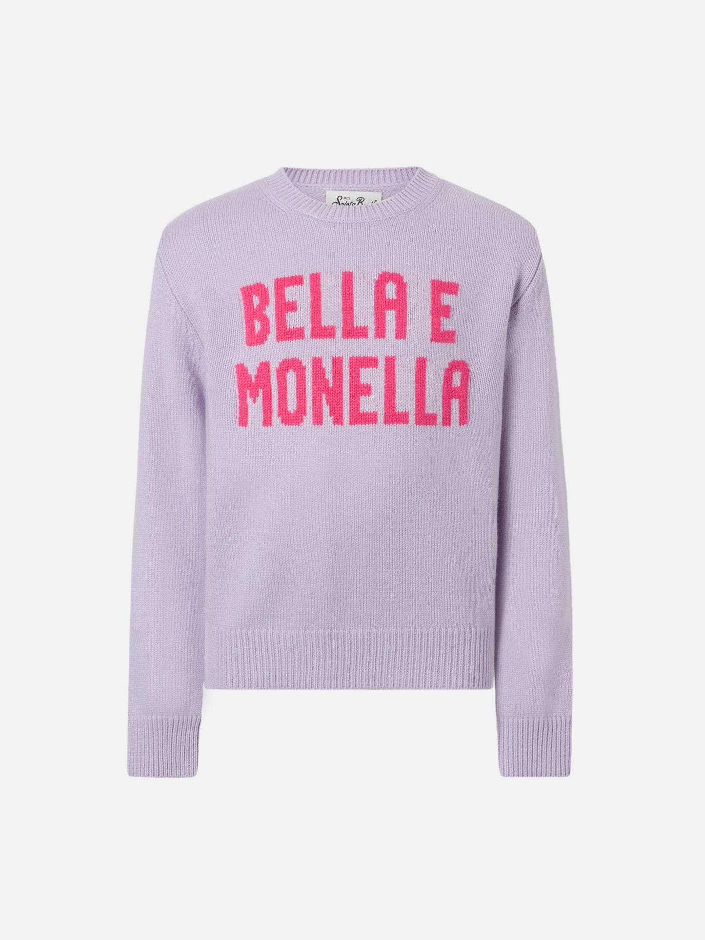 Sweater Princess aus Kaschmirmischung mit Bella e Monella Jacquard