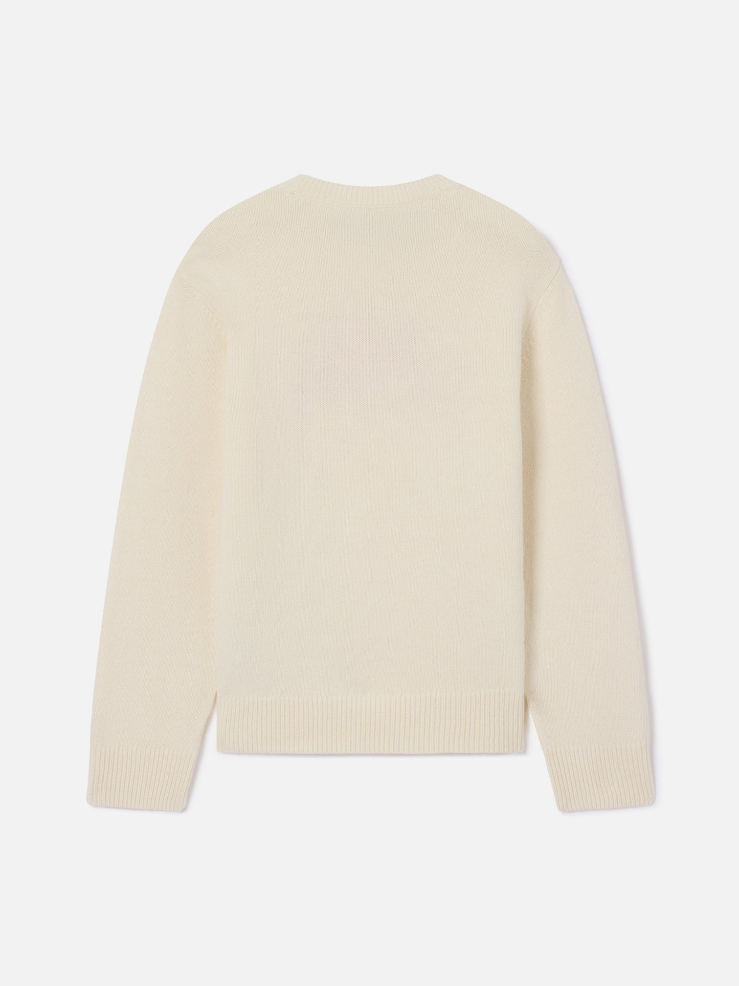 Princess crewneck knitwear in grey with Foto Monella lettering