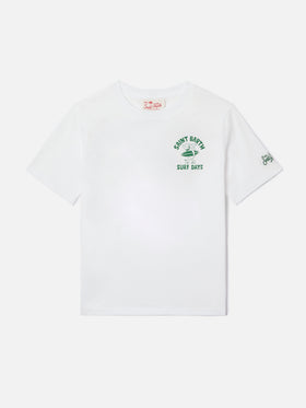 T-shirt Portland Jr con maxi stampa Surf Days sul retro