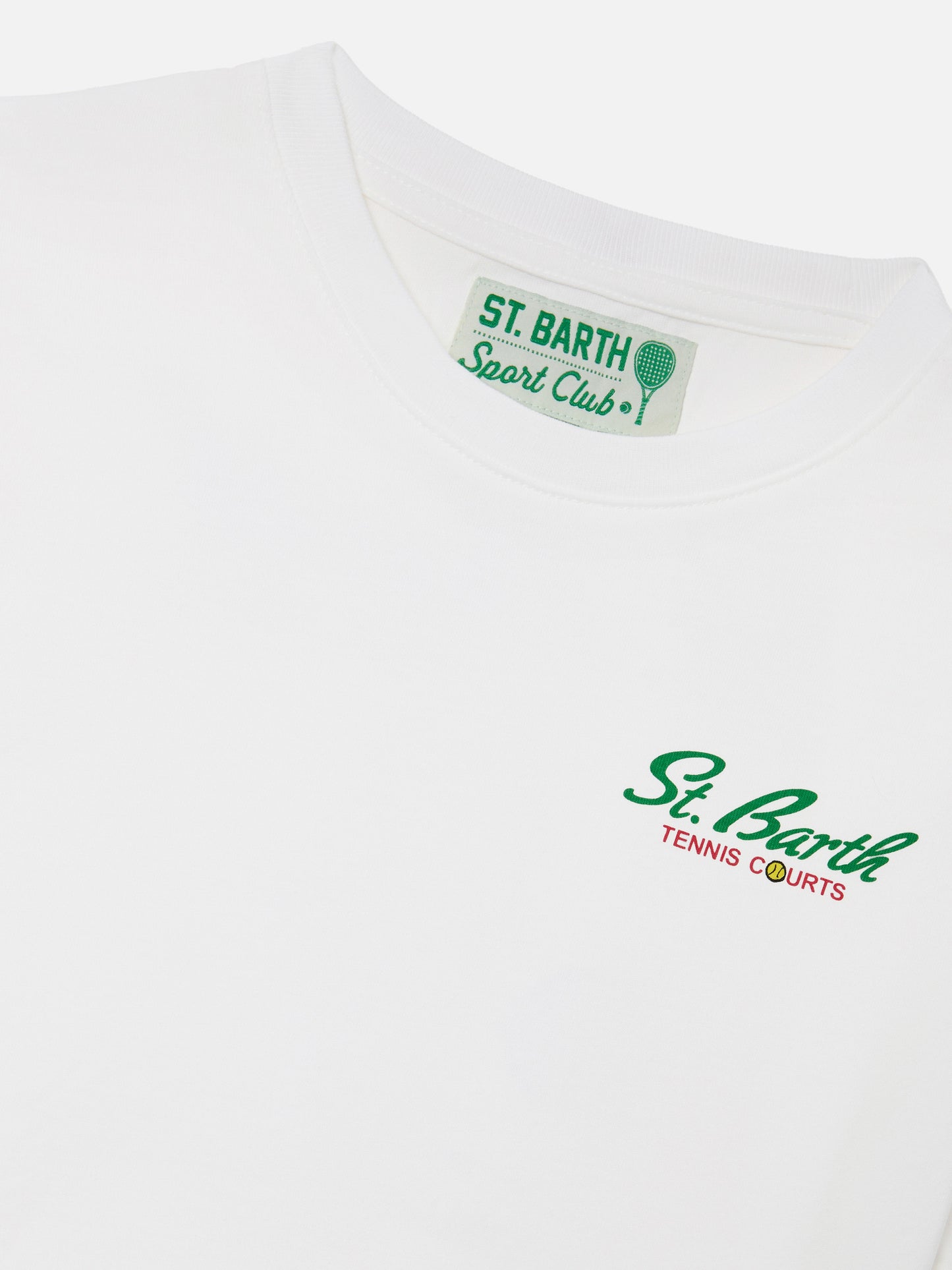 Portland Jr t-shirt with Tennis Courts maxi print | Special Edition