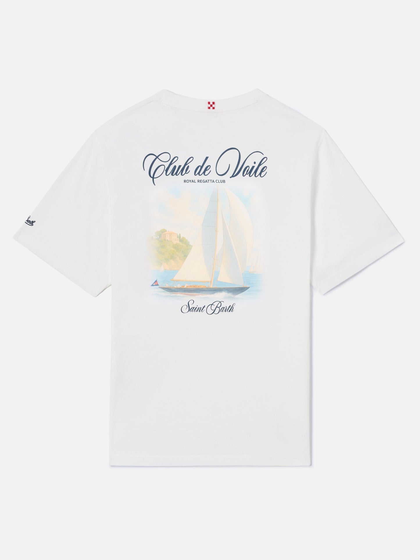 Camiseta White Portland con estampado Club de Voile 