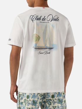 Camiseta White Portland con estampado Club de Voile 