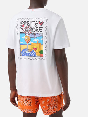 Camiseta White Portland con ilustración Spritzo d’Amore 