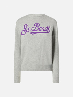 New Queen crewneck with Saint Barth terry patch