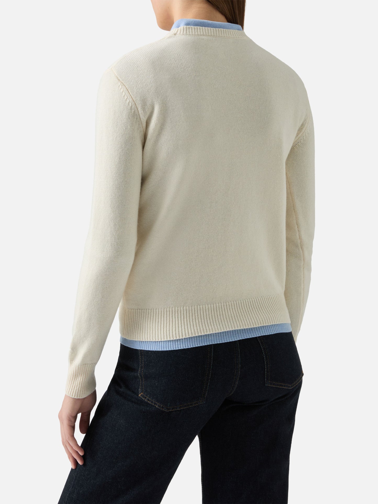 Girocollo New Queen con ricamo Apres ski e jacquard