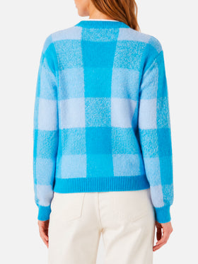 New Queen Soft check sweater