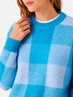 New Queen Soft check sweater