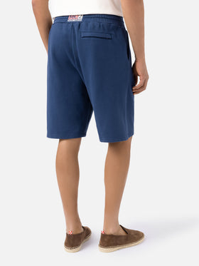 Blue Randle bermuda shorts with Cigarette Racing embroidery | Special Edition