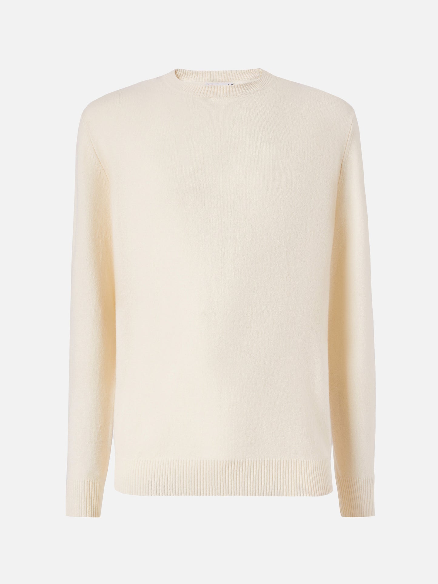 Regent white lambswool sweater