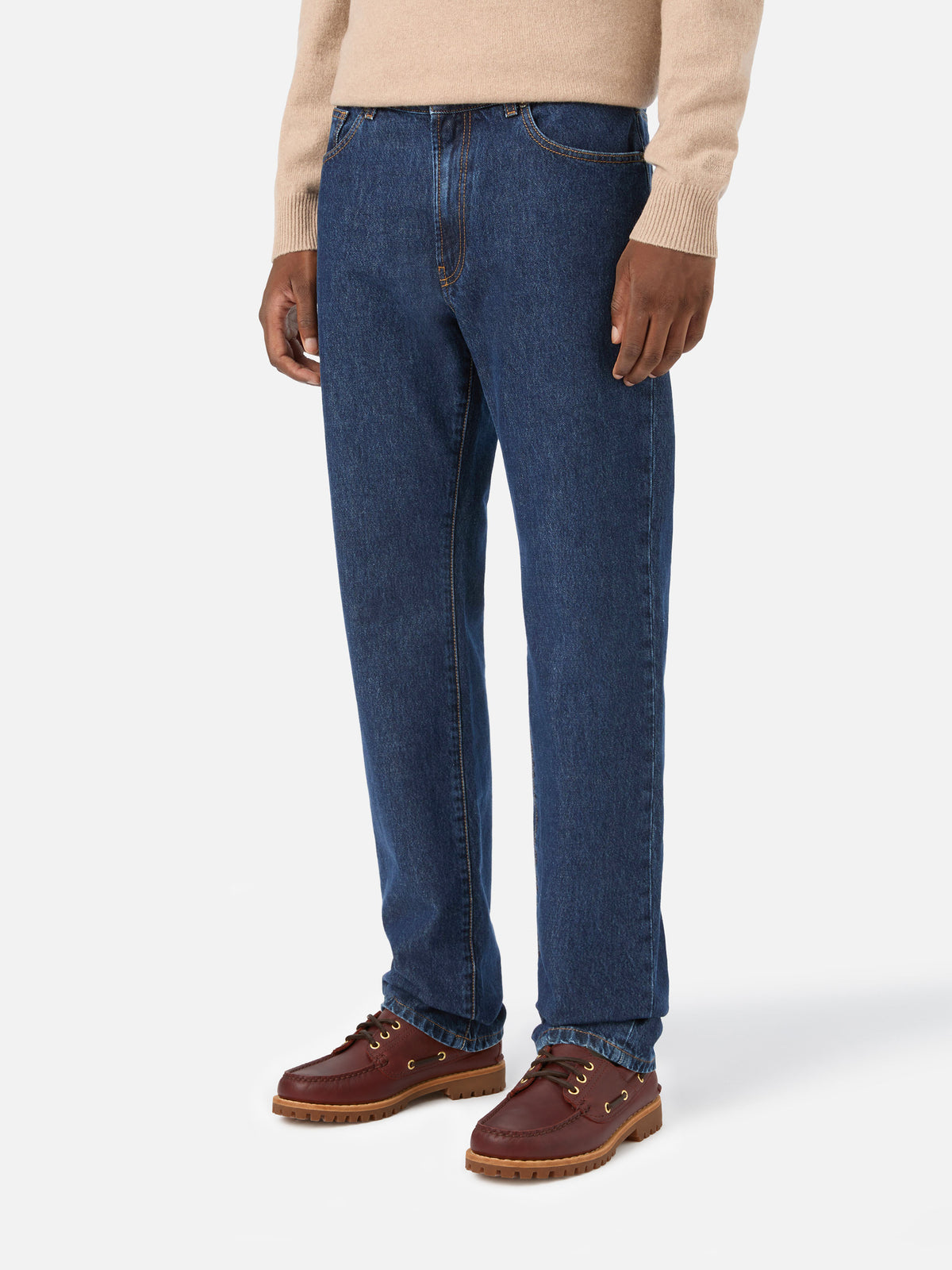 Jean en denim Riverdale Light blue avec finition stone wash 