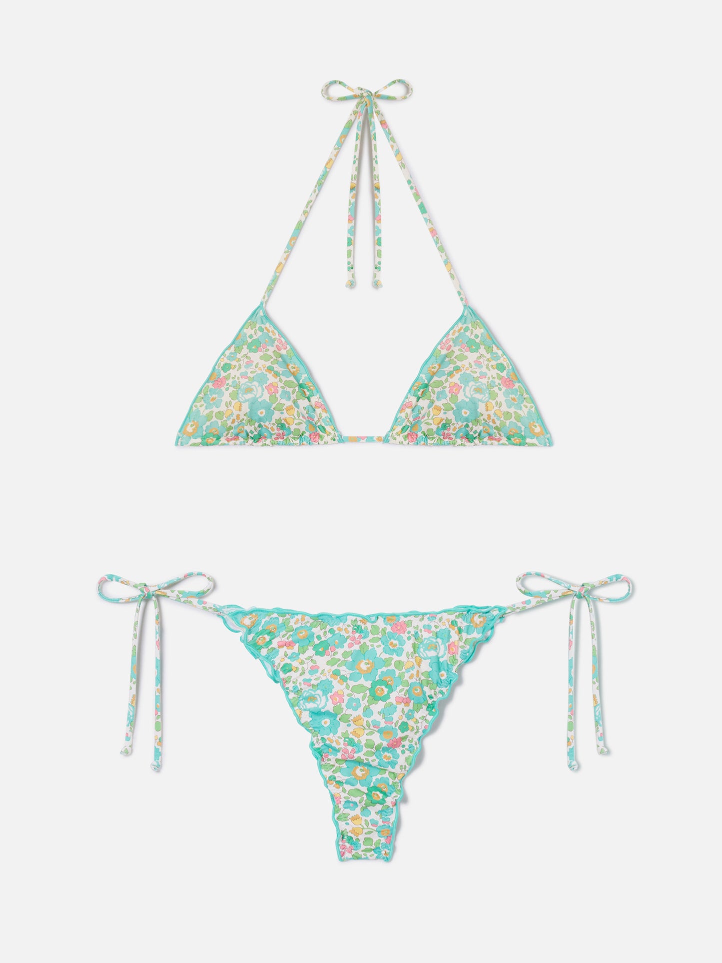 Bikini triangular floral Sagittarius Miami Betsy | Edición Especial 