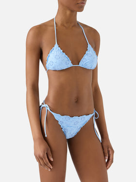 Sagittarius Miami light blue sangallo bikini