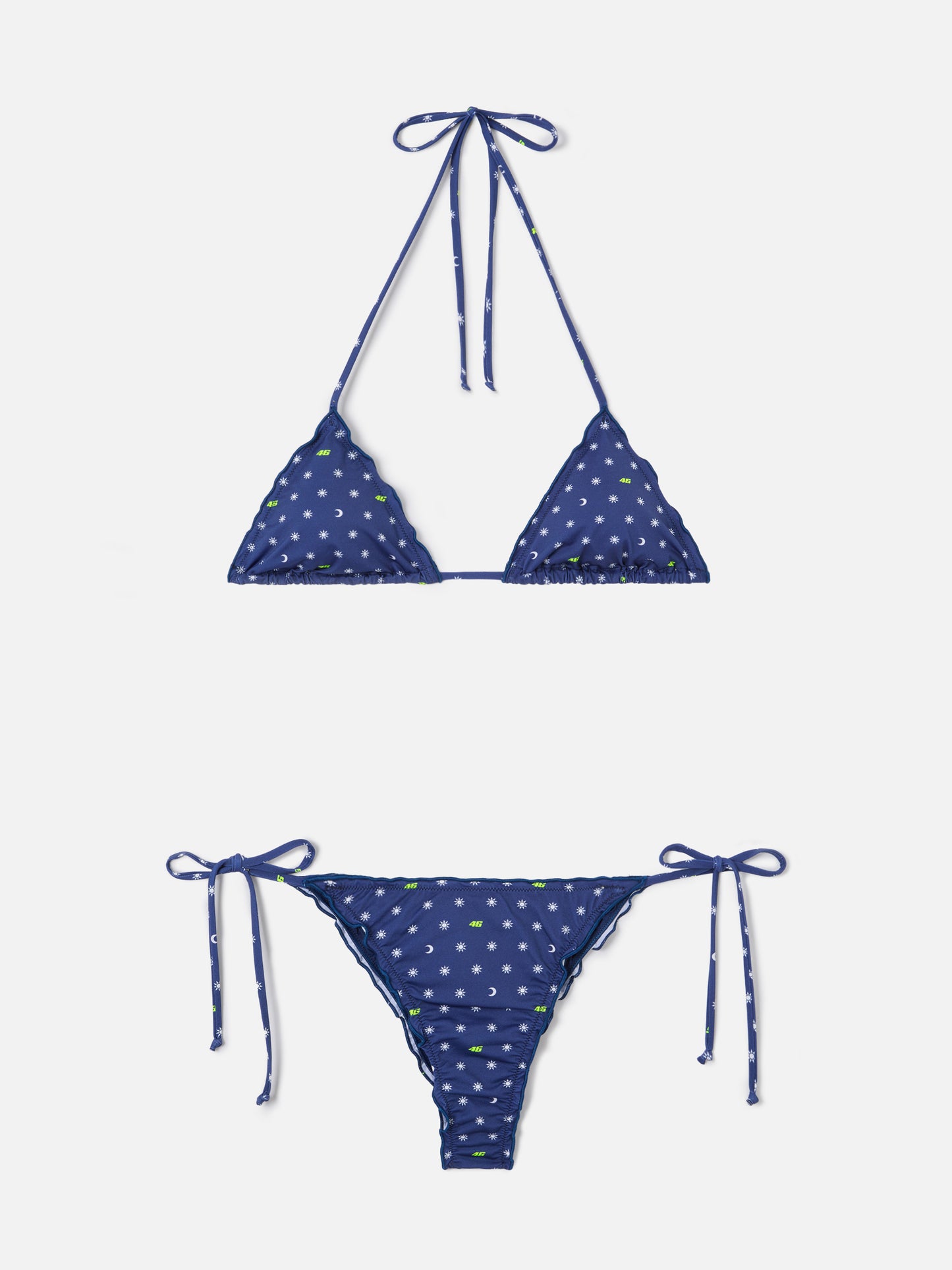 Bikini triangle Sagitami avec imprimé all-over VR46 | VR46 SPECIAL EDITION 