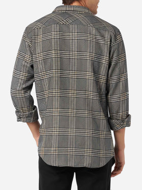 Wollhemd für Herren mit Prince-of-Wales-Muster