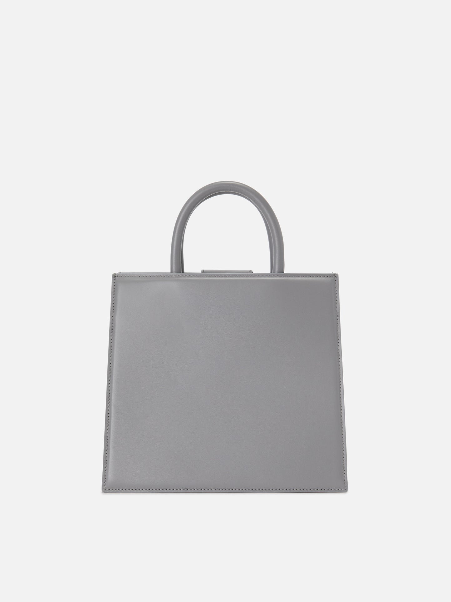 Shop Bag Midi Handbag in grey leather