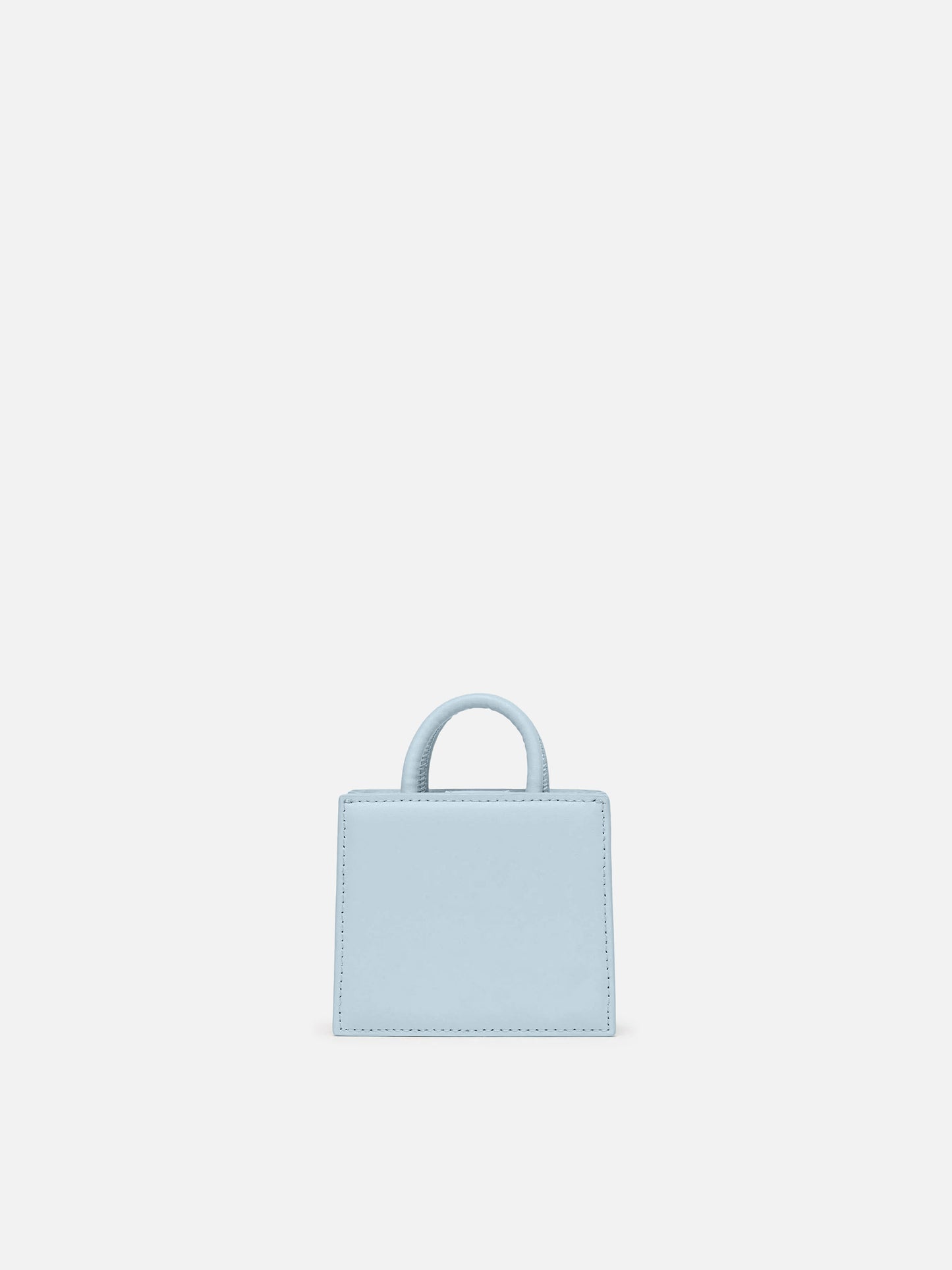 Shop Bag Micro Handbag in light blue leather