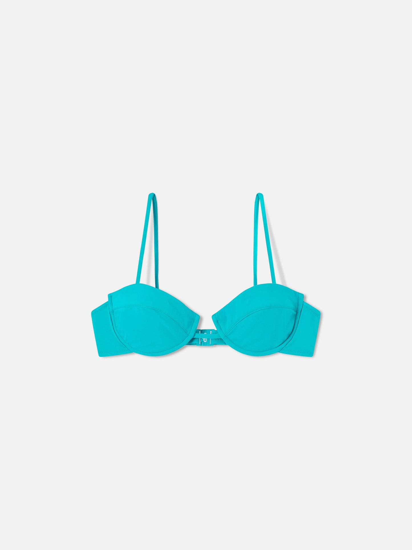 Teal Green Salina Bügel-Bralette-Top 