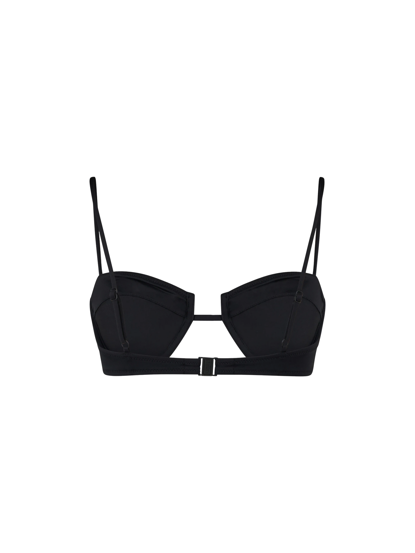 Black Salina underwired bralette top - MC2 Saint Barth