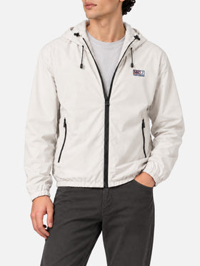 Sloop ice white Jacke aus technischem Stretchgewebe 