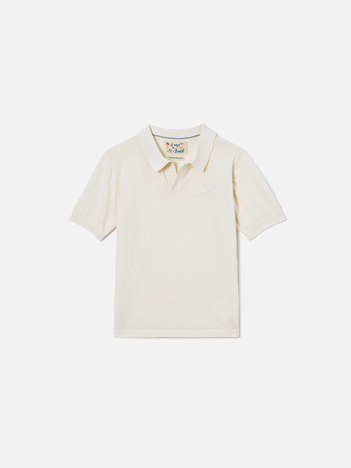 Cream Sloan Jr polo